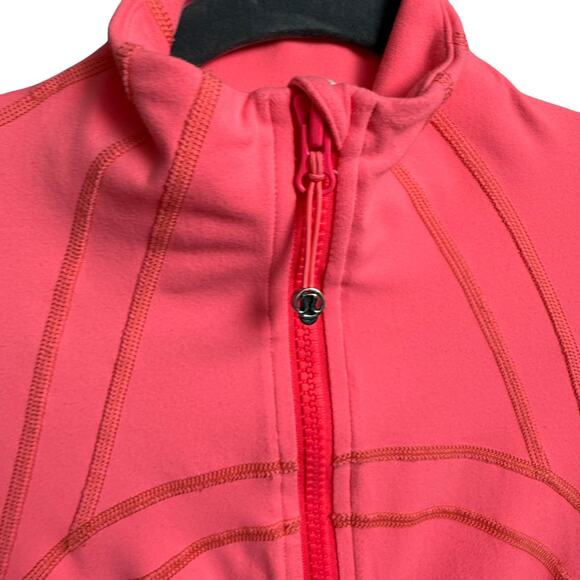 Lululemon Define Jacket Long Sleeves Full Zipper Front Closure Size 6 High Neck - Picture 2 of 8